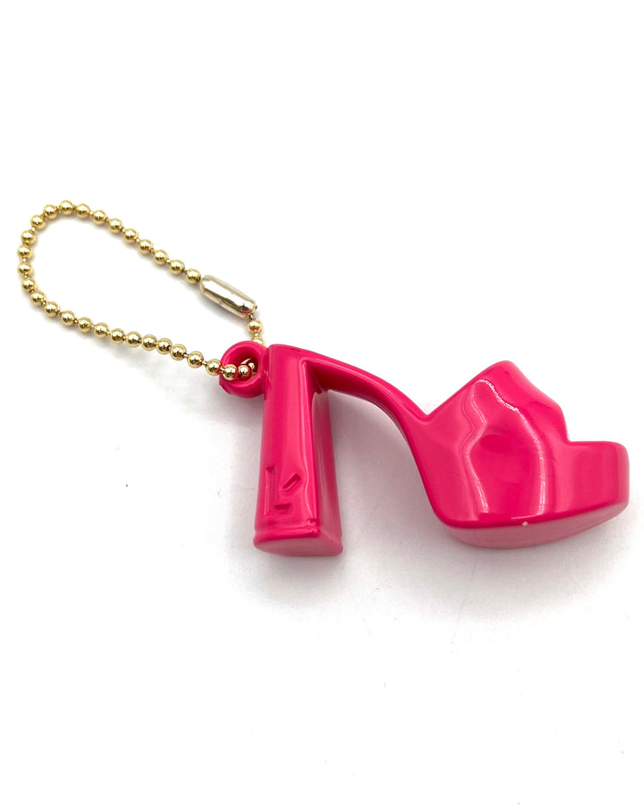 Pink Larroude Heel Keychain