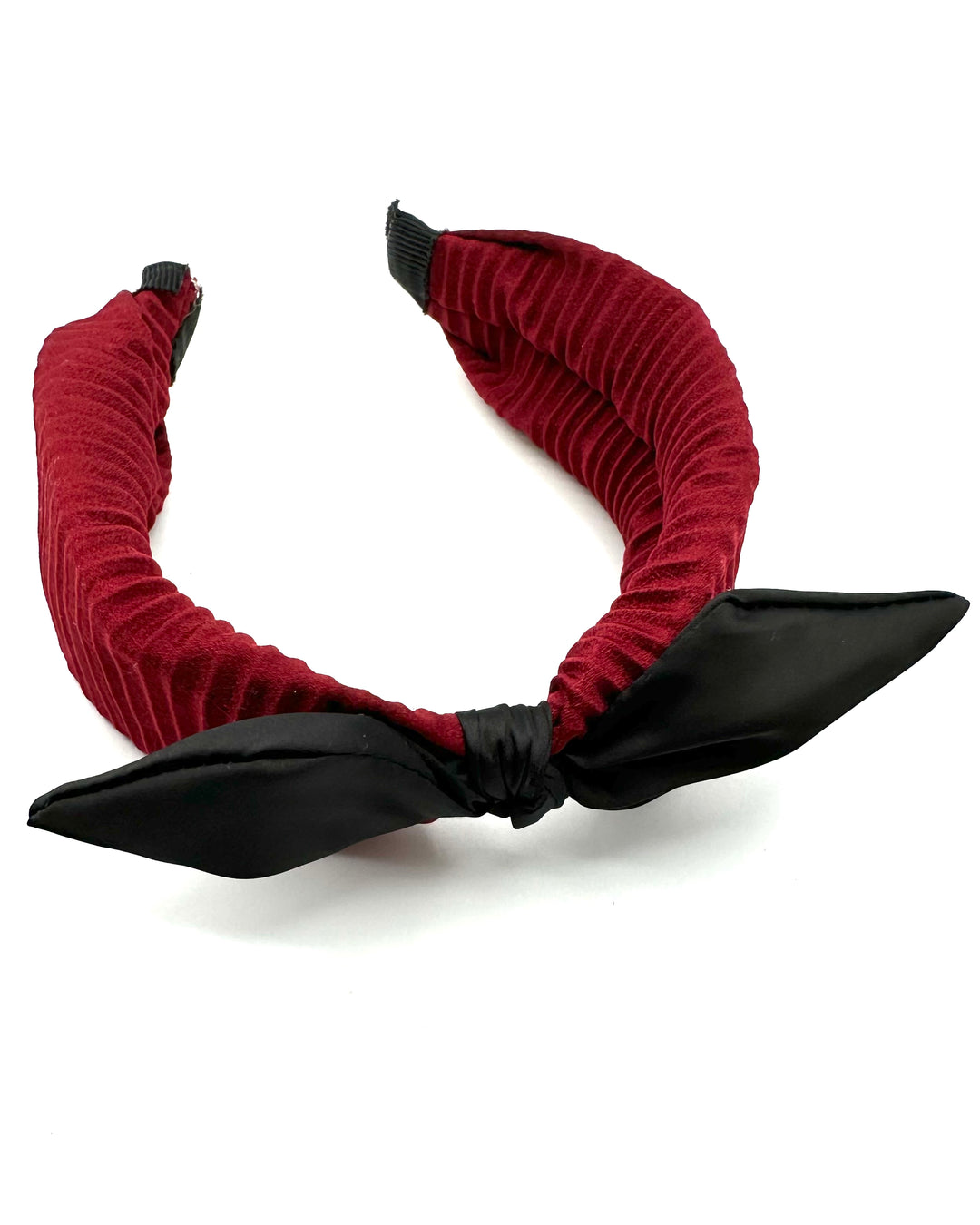 Dark Red Headband Set
