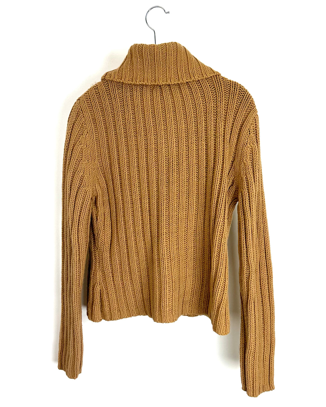 Brown Turtleneck Sweater - Size 6
