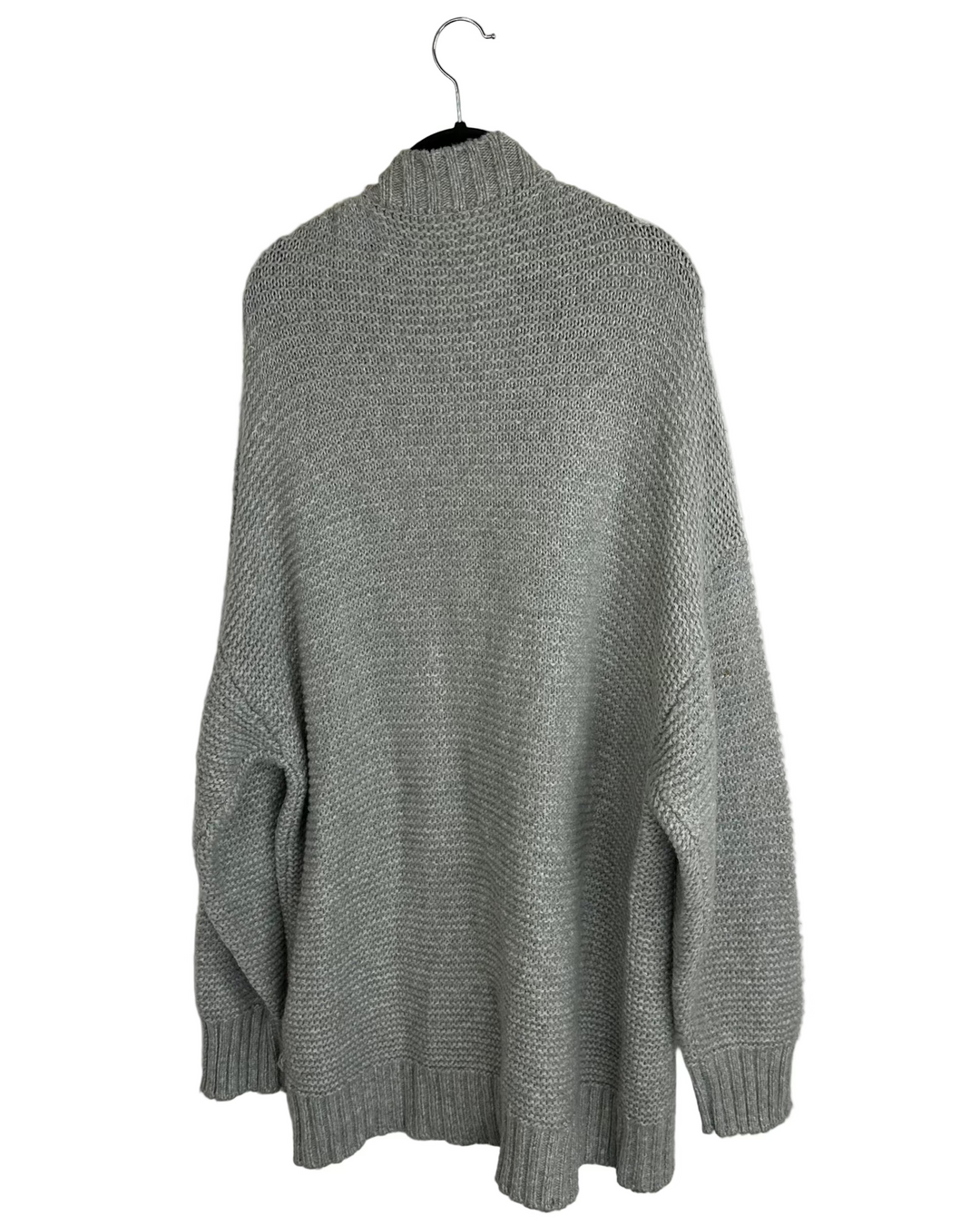 Grey Knit Cardigan - Size 10/12