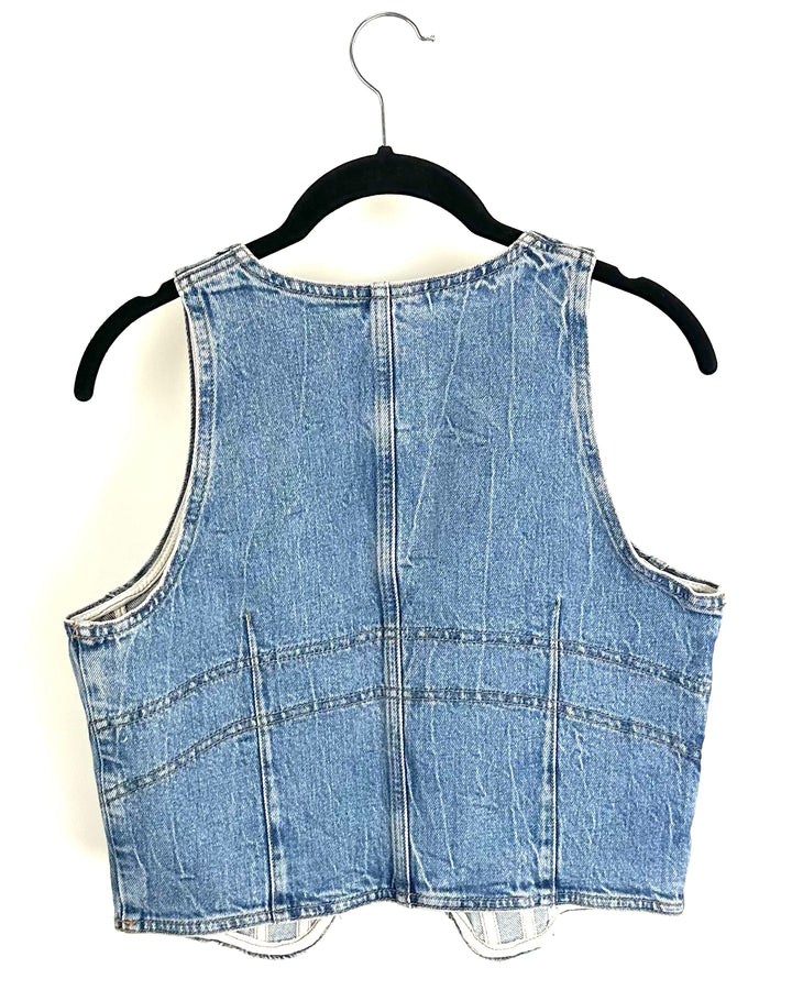 Good American Denim Vest - Medium