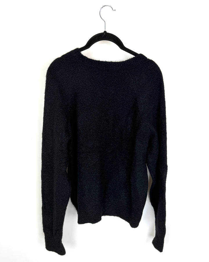Black "Cheers" Sweater - Size 4/6