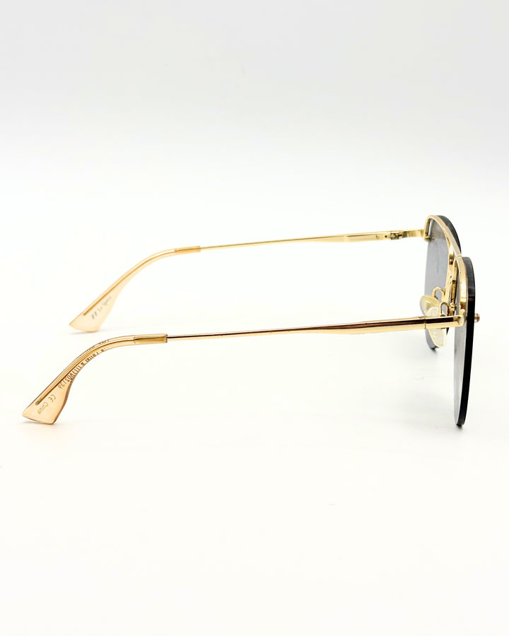 Le Specs Purple Aviator Sunglasses