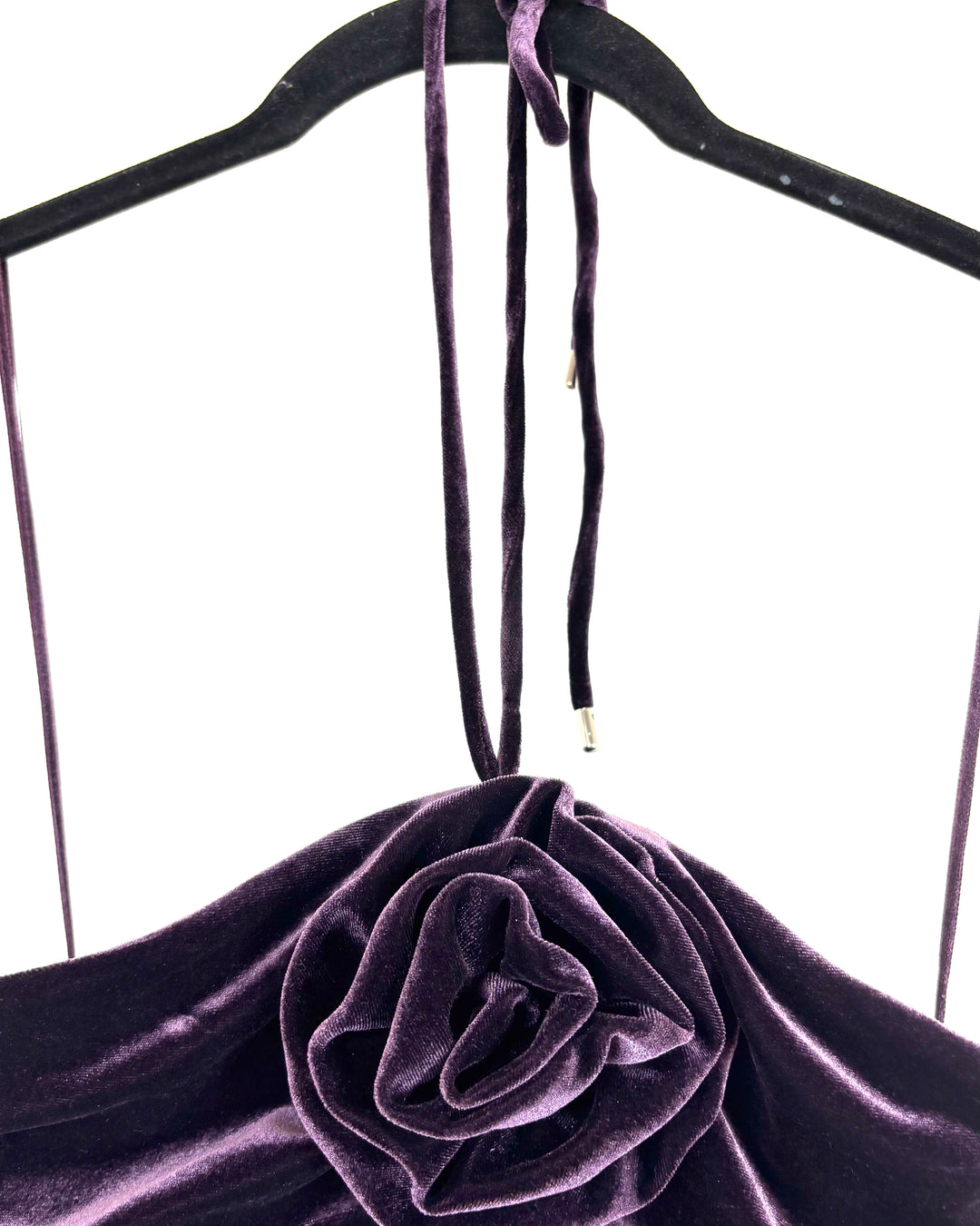 Purple Halter Rosette Top- Size 2 and Size 4