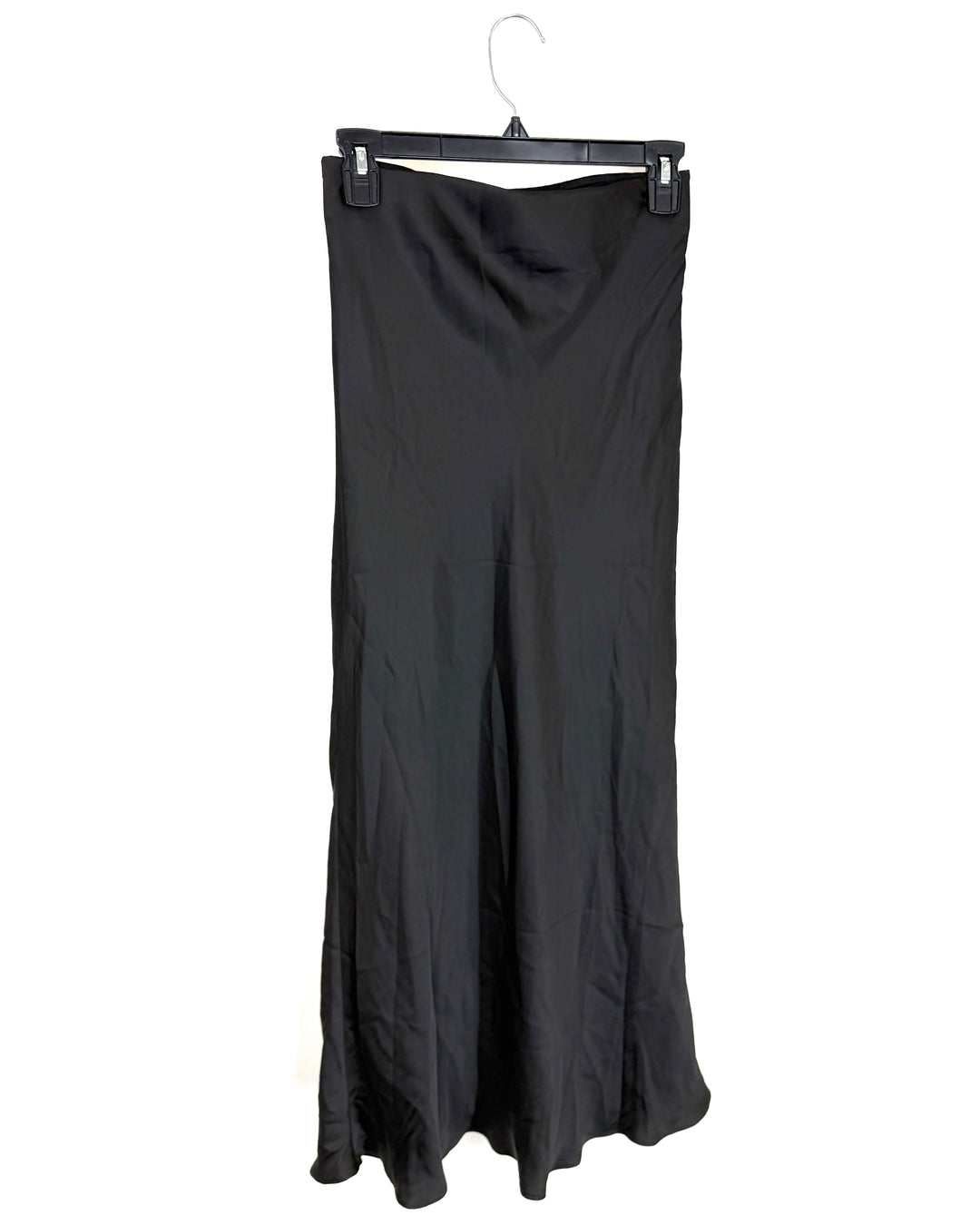 Black Satin-Like Skirt - Size 0/2 and Size 2/4