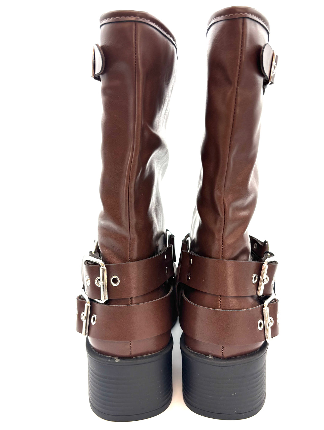 Cider Brown Boots - Size 8