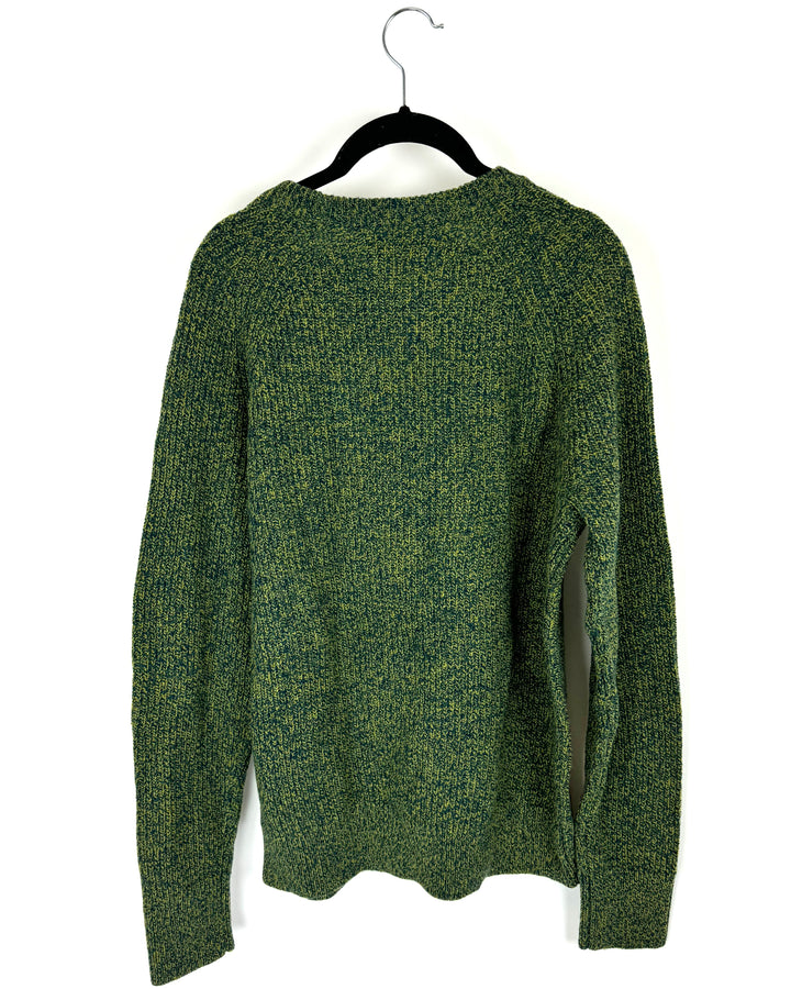 Unisex Green Knit Sweater - Mens Small / Womens Medium