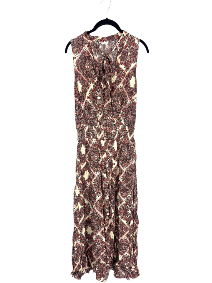 Pink Paisley Dress- Size 4/6