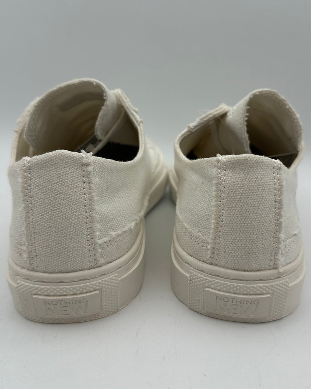 White Canvas Sneaker - Size 6