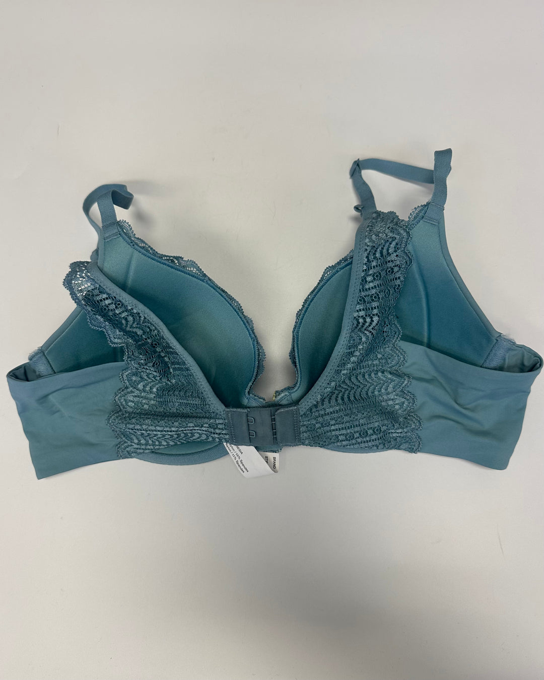 Dusty Teal Underwire Bra - 34B