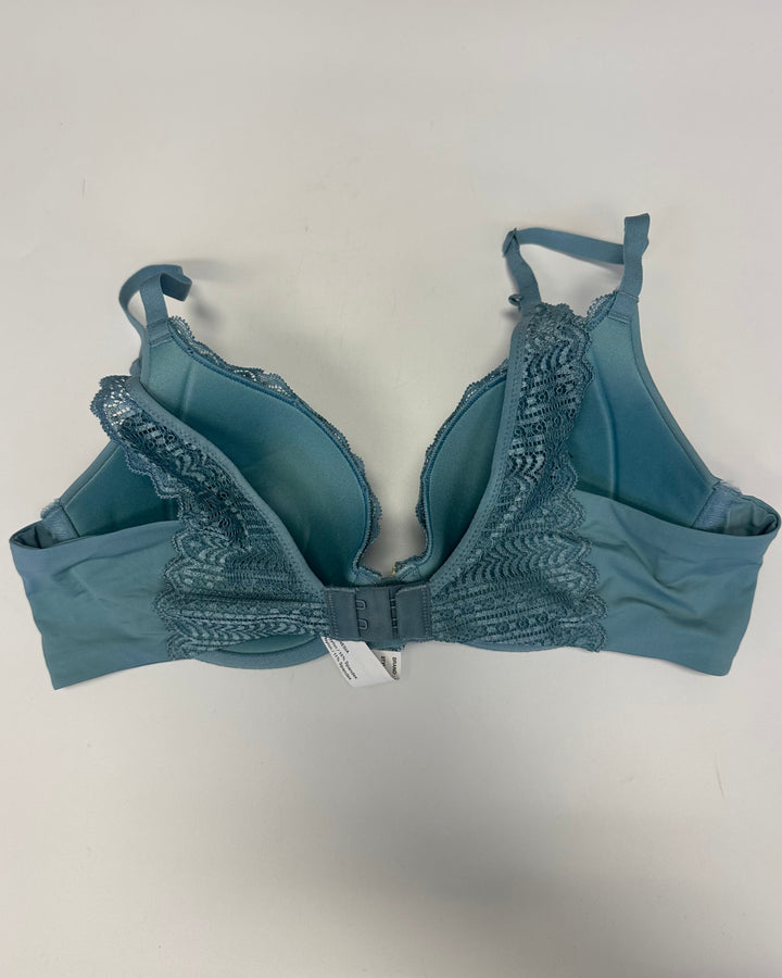Dusty Teal Underwire Bra - 34B