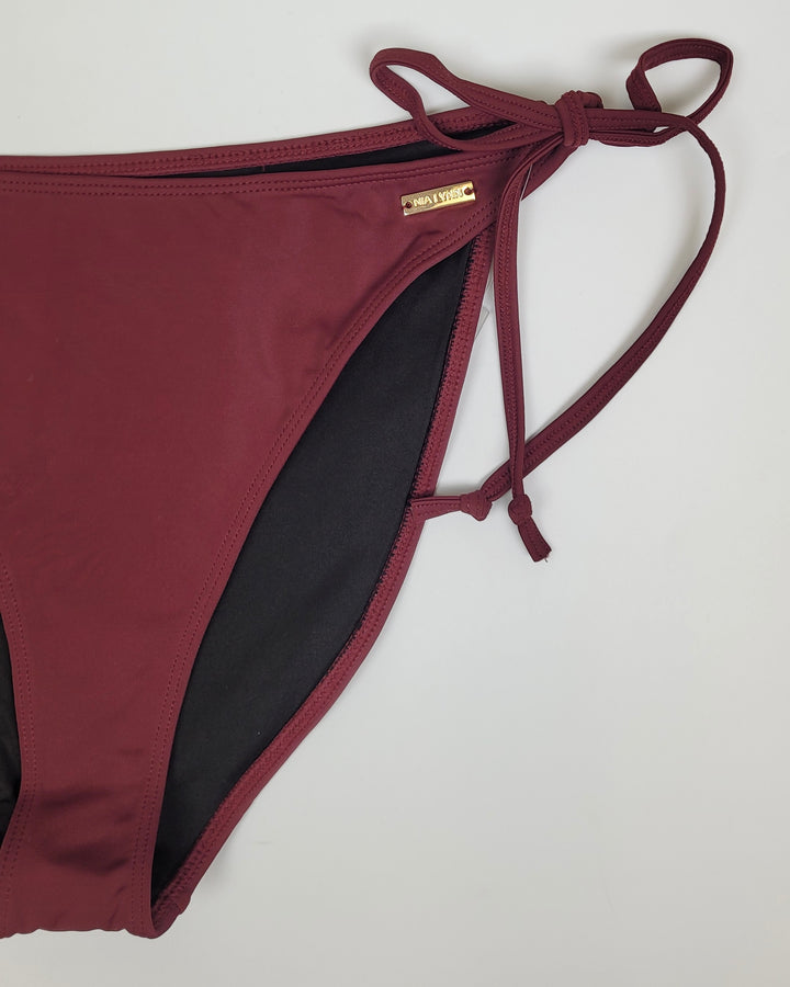 Red Wine String Bikini Bottom - XS, S, M, L, XL, XXL, XXXL