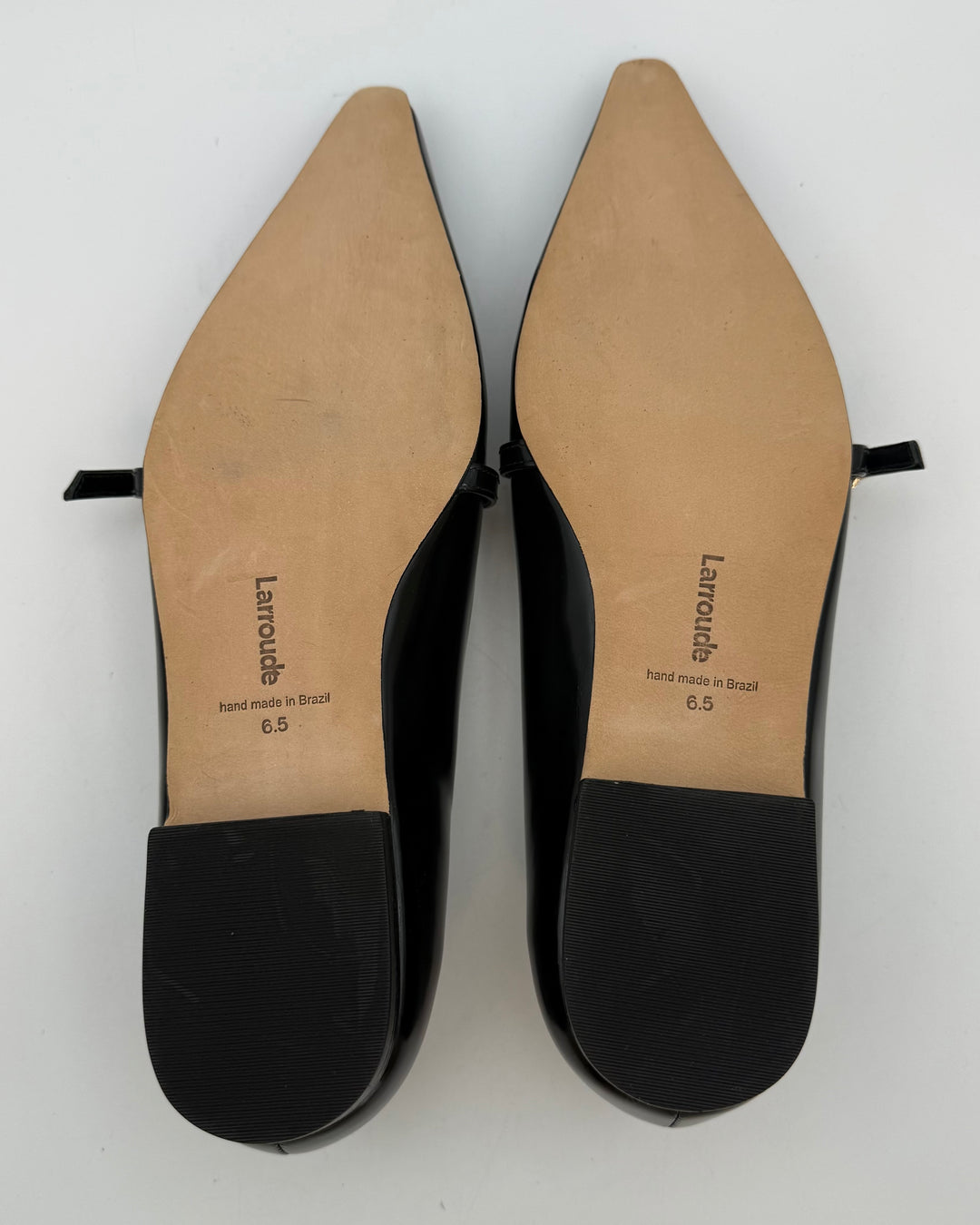Black Patent Leather Ballet Flat - Size 6.5