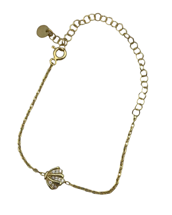 Gold Shell Bracelet