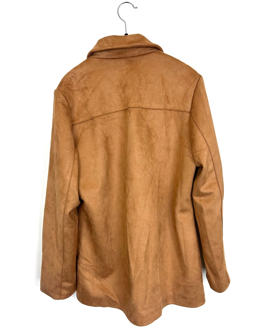 Caramel Brown Soft Jacket - Size 6/8