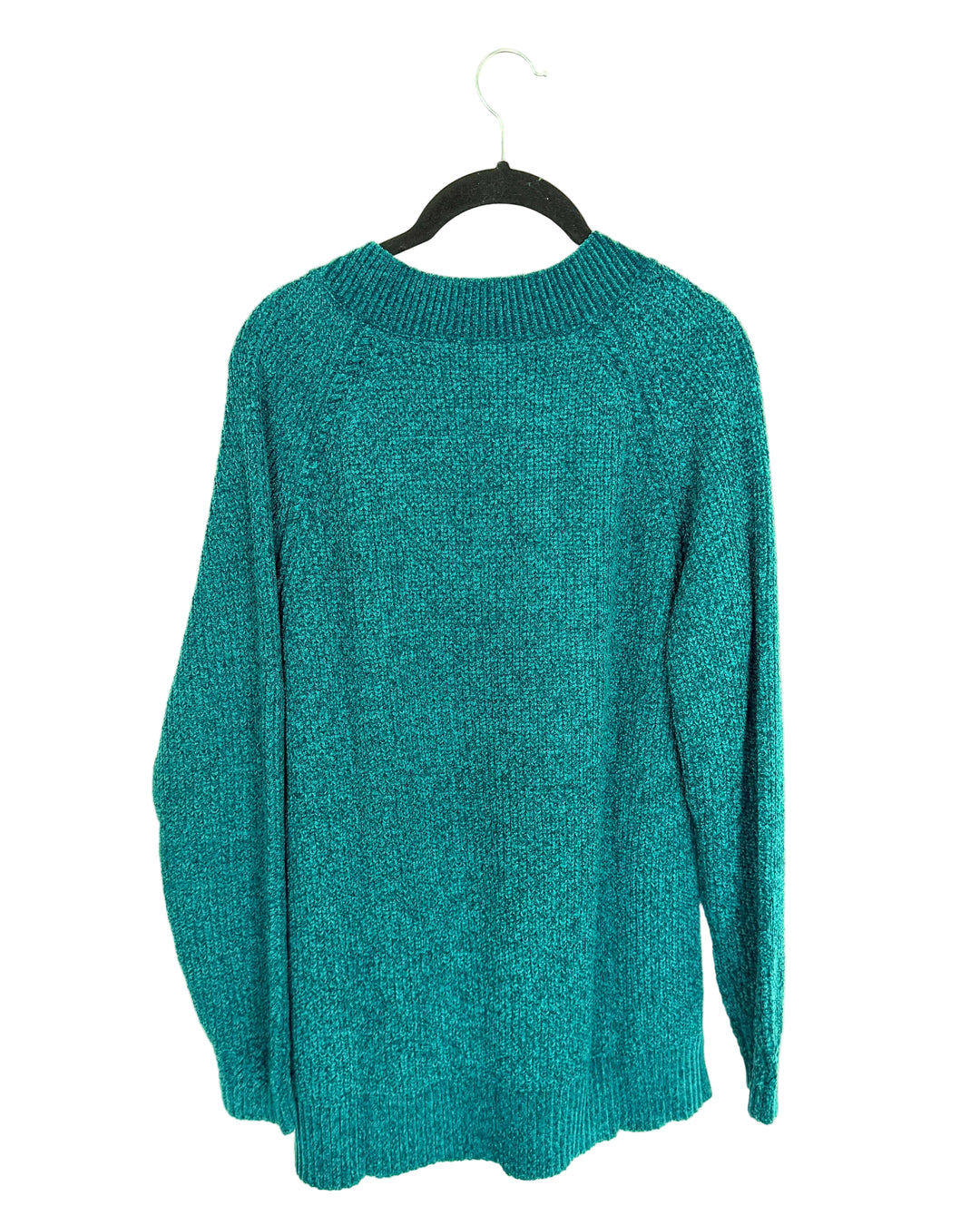 Emerald Green Chunky Knit Sweater - Size 6/8