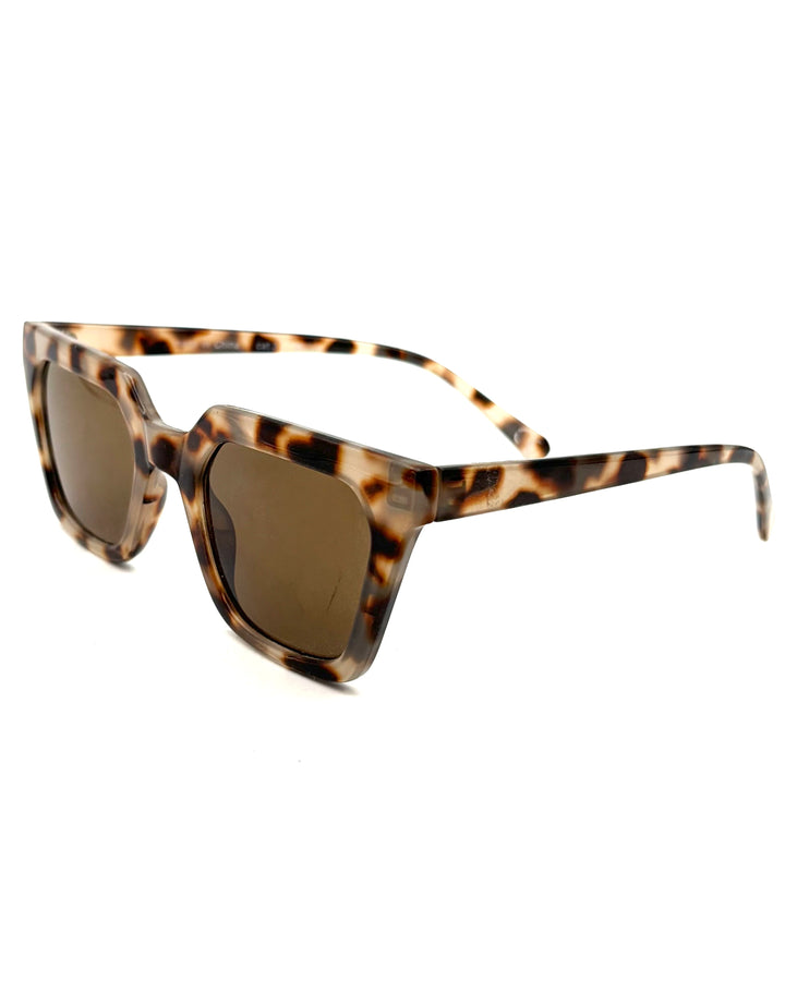 Brown Tortoise Cat Eye Sunglasses