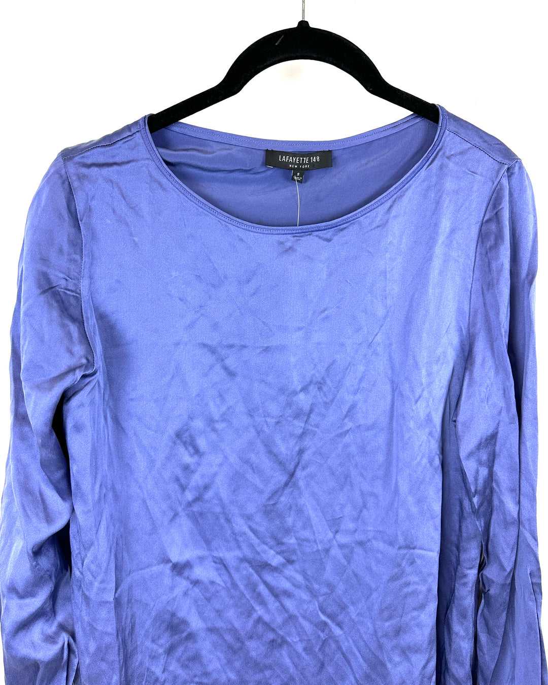 Blue Long Sleeve Top - Small