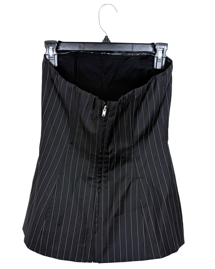 Pinstripe Corset Top - Size 4/6