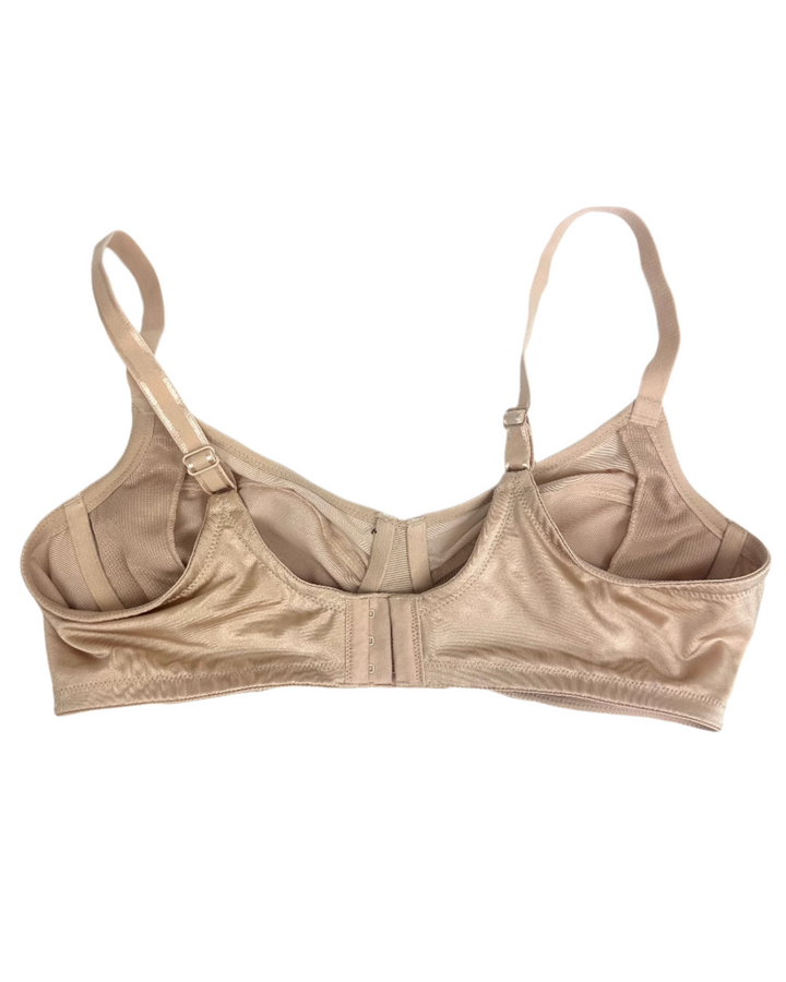 Shiny Sand Colored Wireless Bra - 34B, 34C and 38C