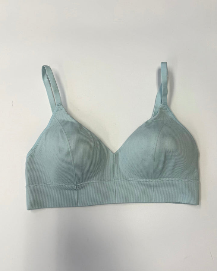 Powder Blue Lounge Bra - Small