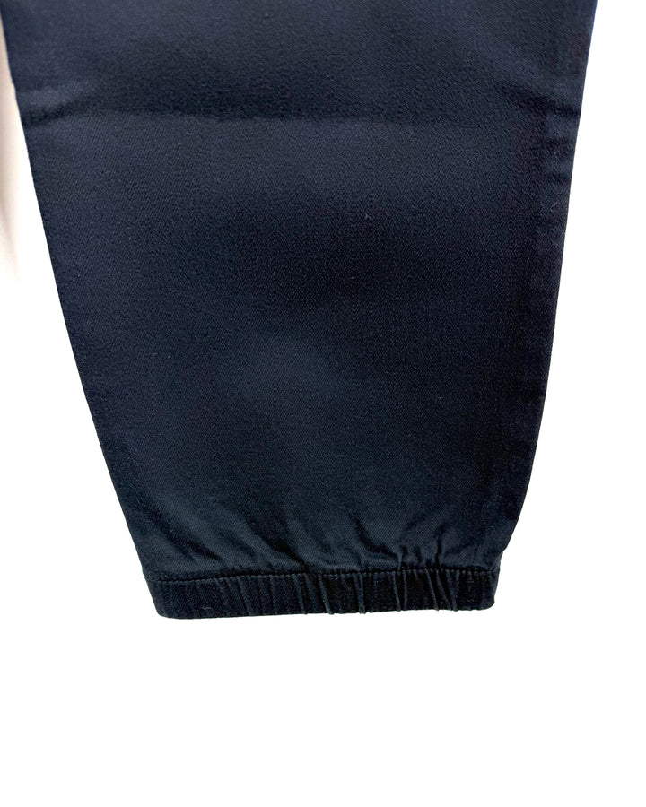 Black Stretchy Jean Jogger Pants - Size 12