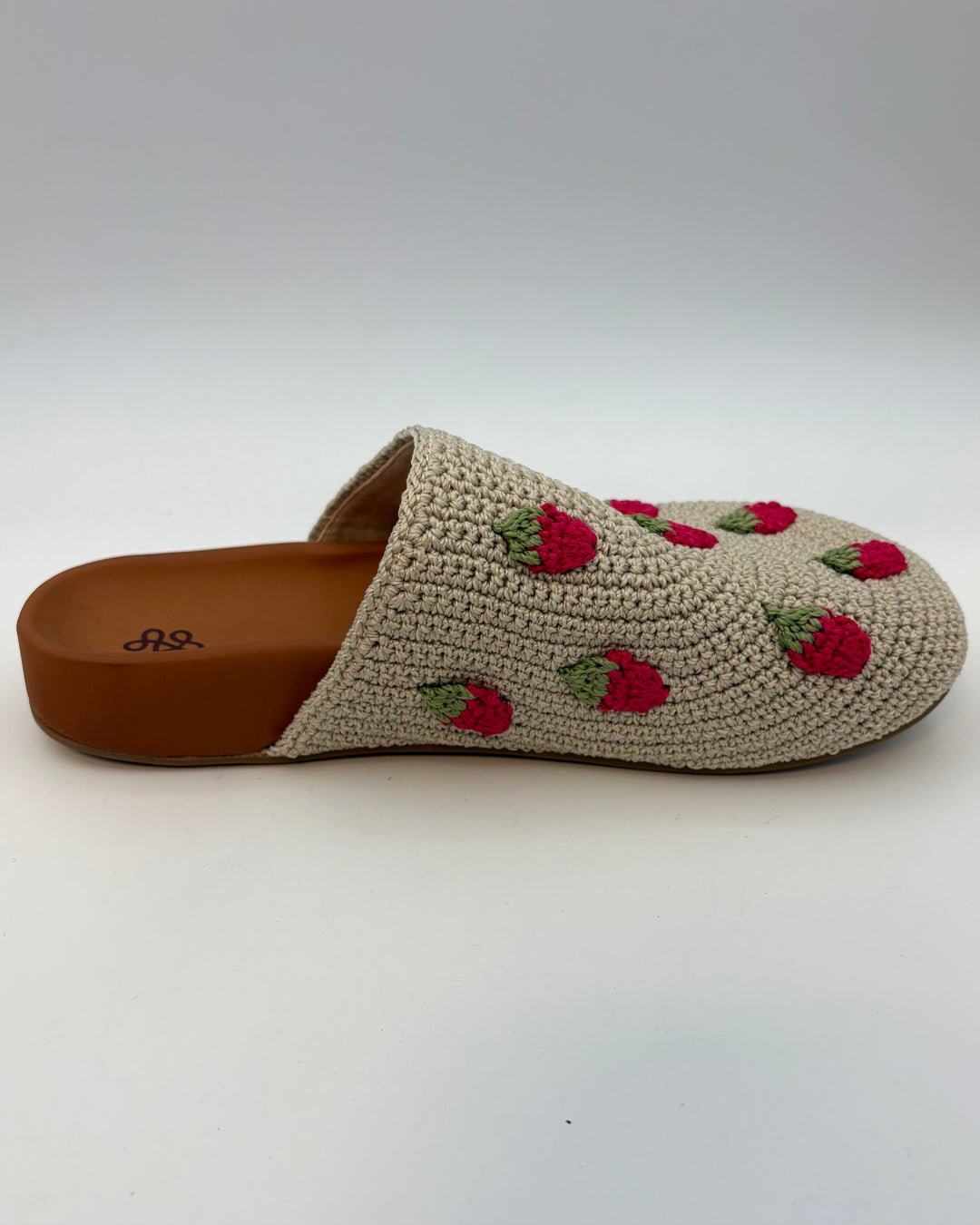 Strawberry Crochet Clog - Size 8 and 10