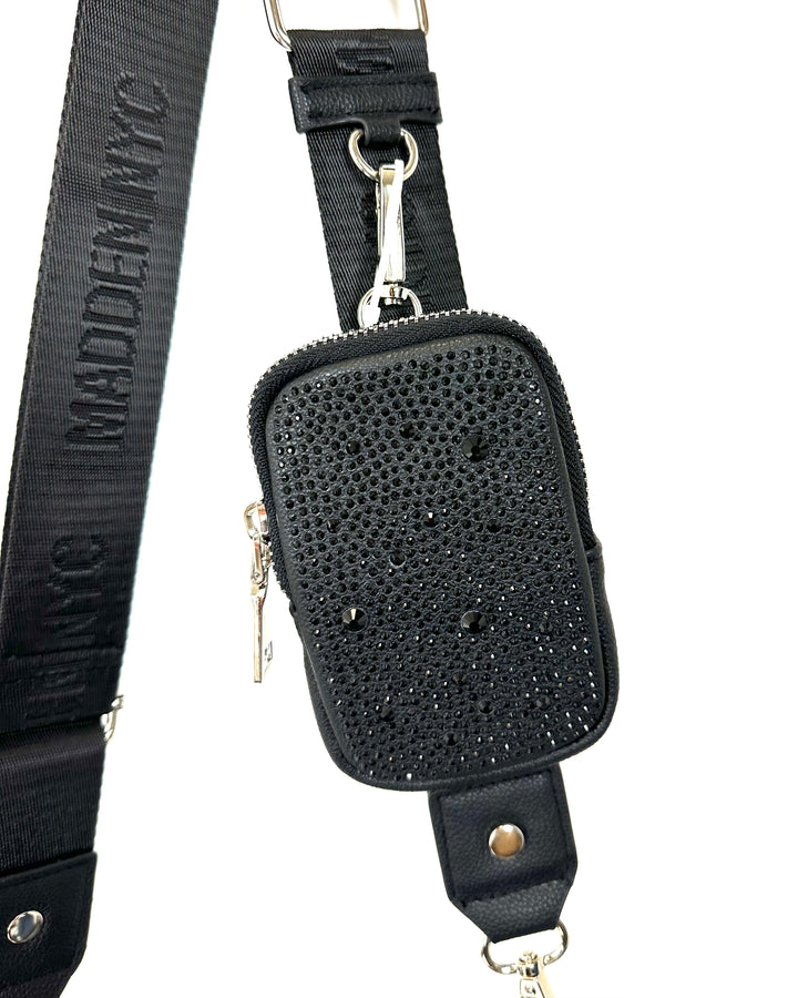 Black Transparent Crossbody Bag