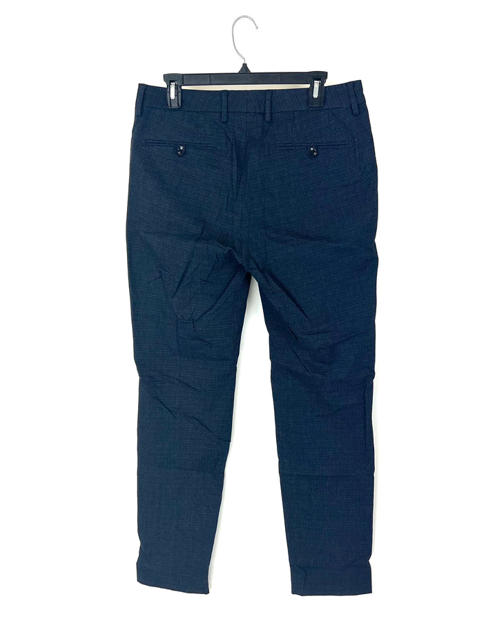 MENS Navy Blue Twill Pants - 32X32