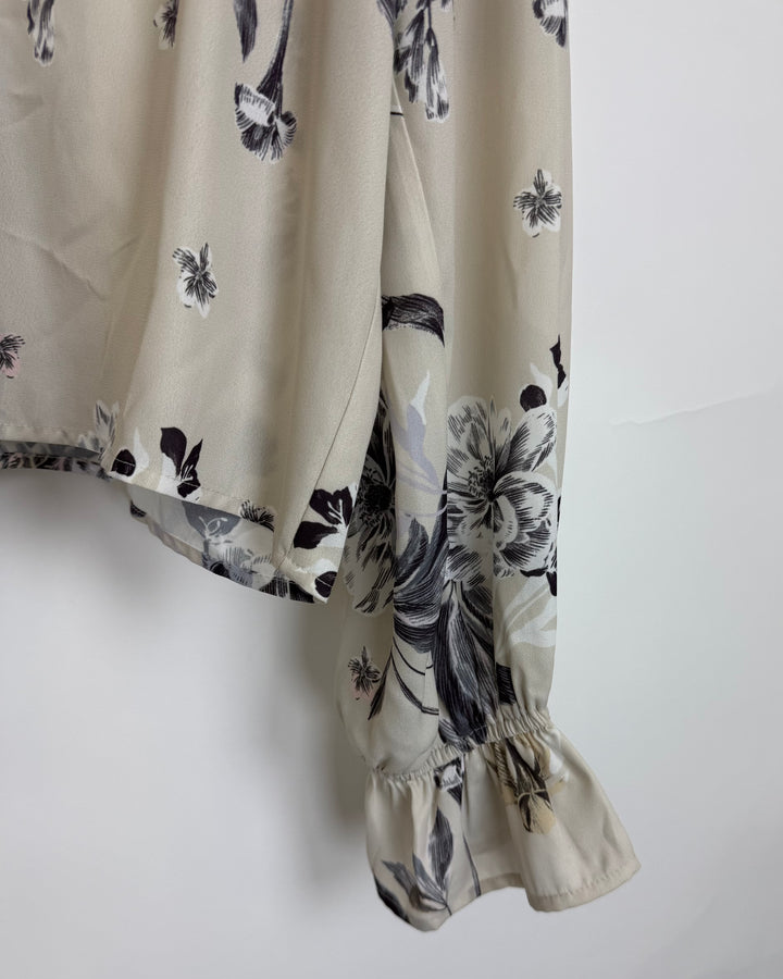 Floral Print Blouse - Size 8/10