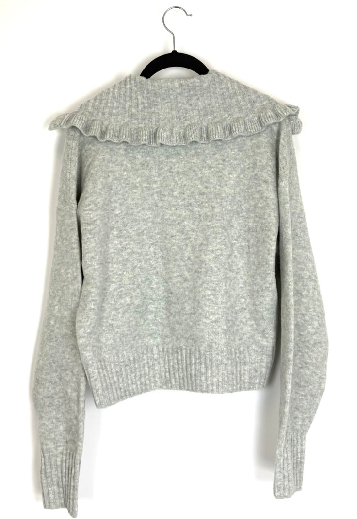 Gray Collared Sweater - Size 2/4