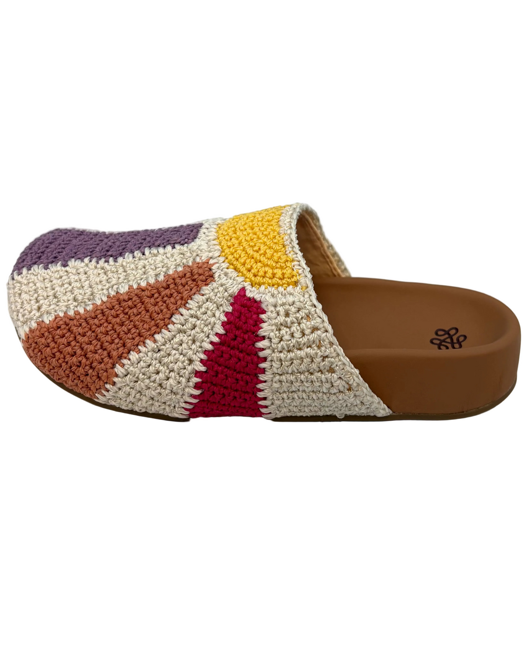 KIDS Sunrise Crochet Clogs - Size 3Y and 5Y