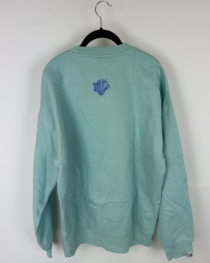 Unisex Octopus Print Crewneck - Mens Medium / Women Large