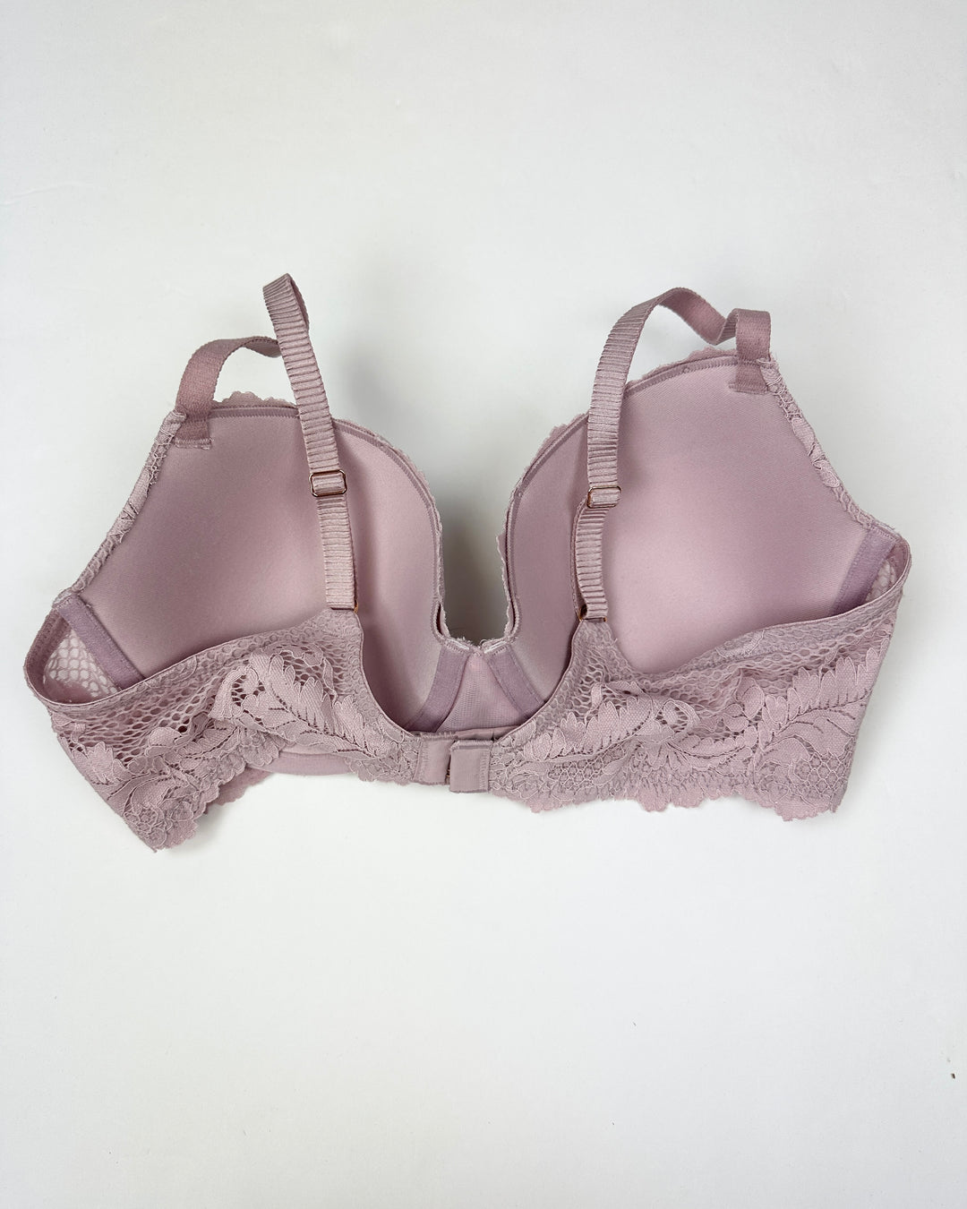 Pink Lace Underwire Bra - 34B and 34D