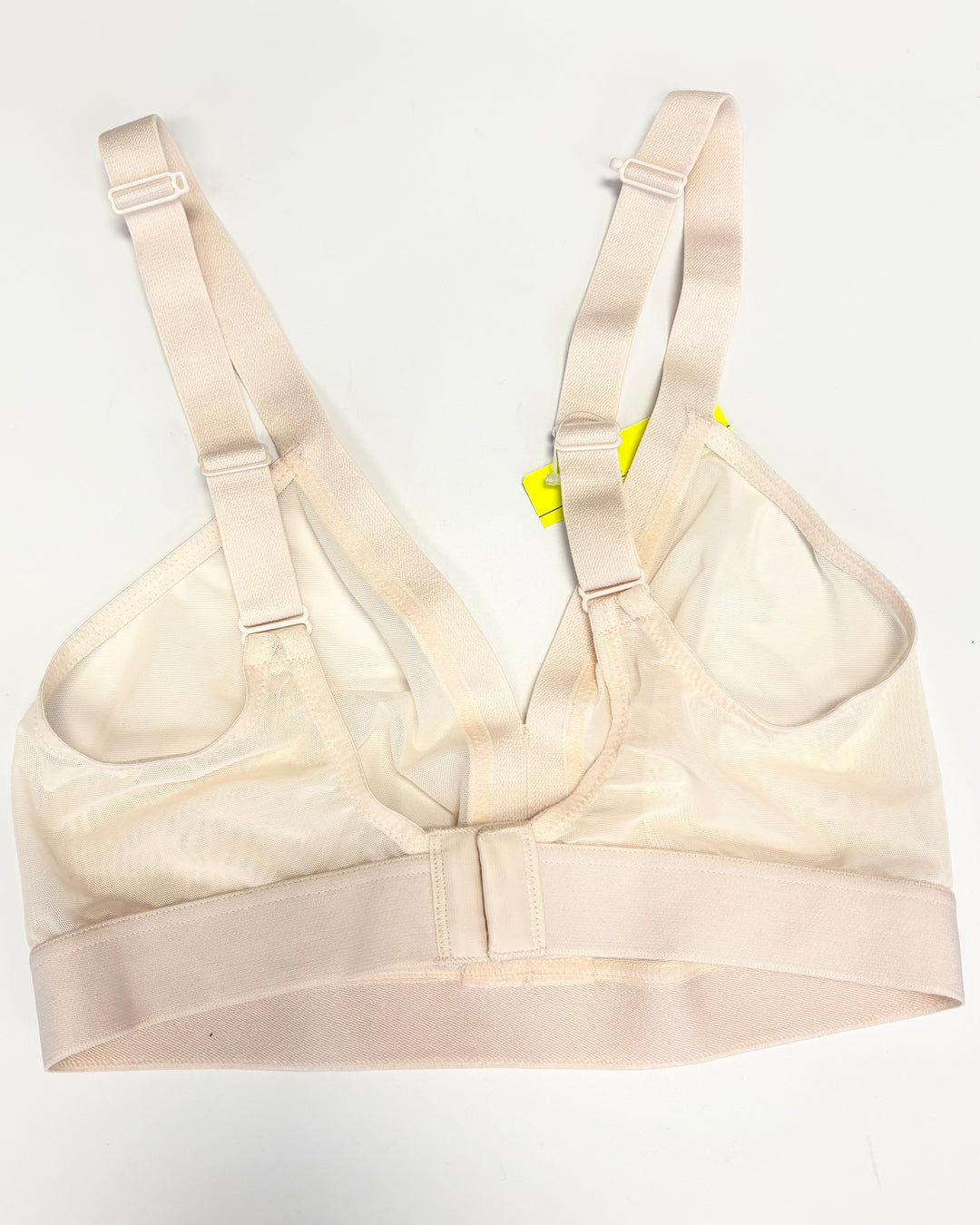 Sheer Pale Pink Bralette - Small