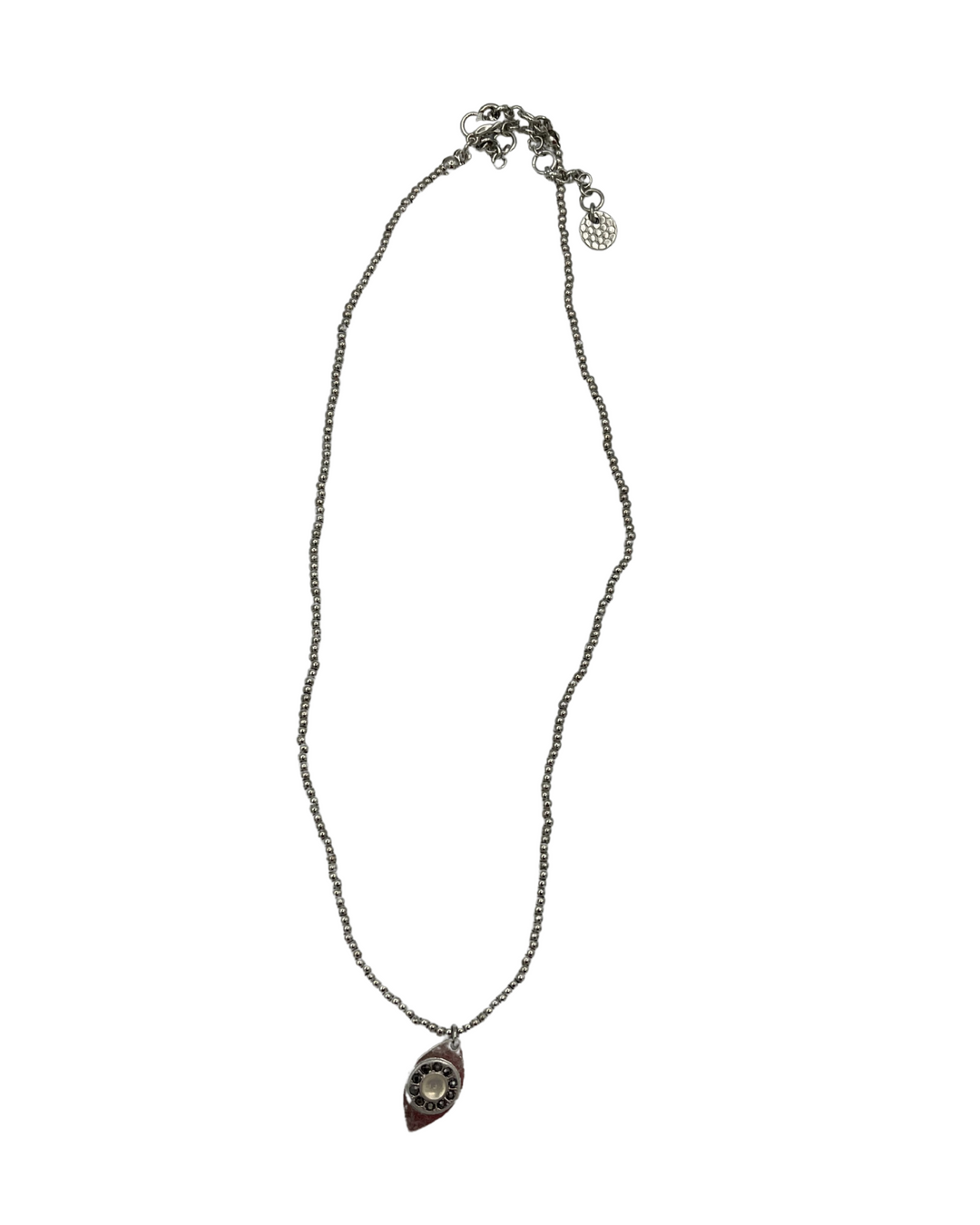 Silver Pendant Charm Necklace
