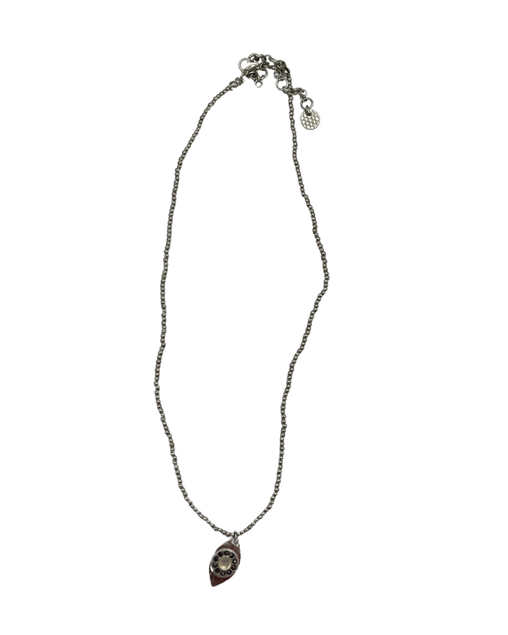 Silver Pendant Charm Necklace