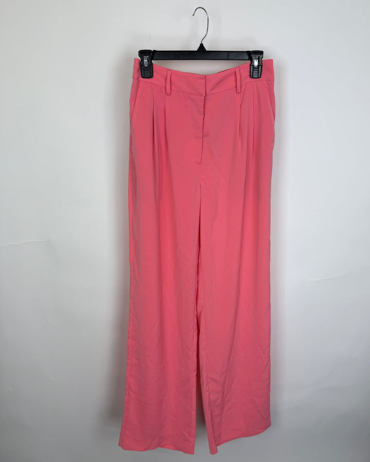 Hot Pink Trousers - Size 4/6