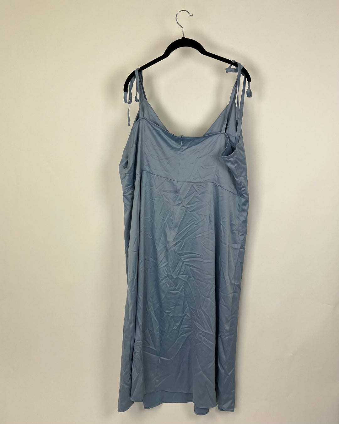 Pale Blue Midi Slip Dress - Size 18W and 20W