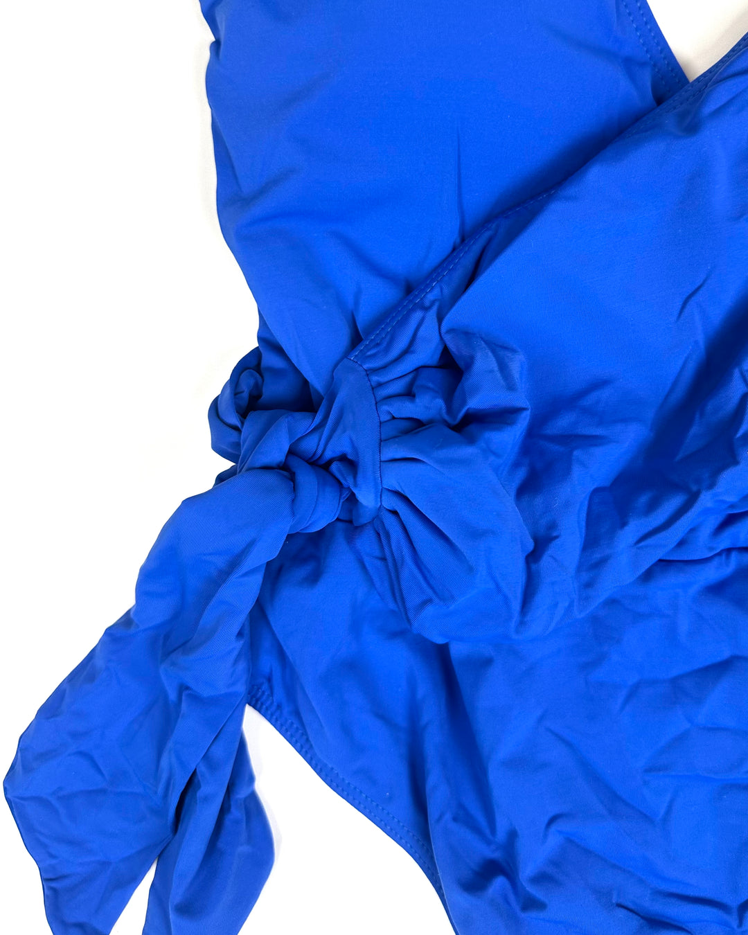 Royal Blue Wrap One Piece Swimsuit - Size 4/6