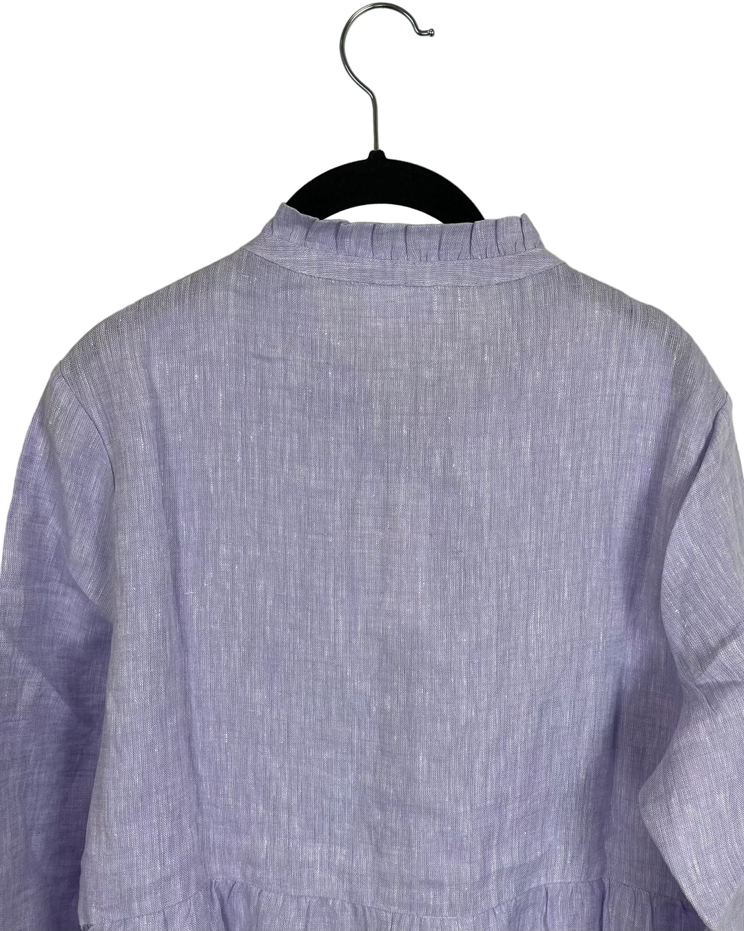 Lavender Purple Long Linen Dress - XS, S, M, L, XL