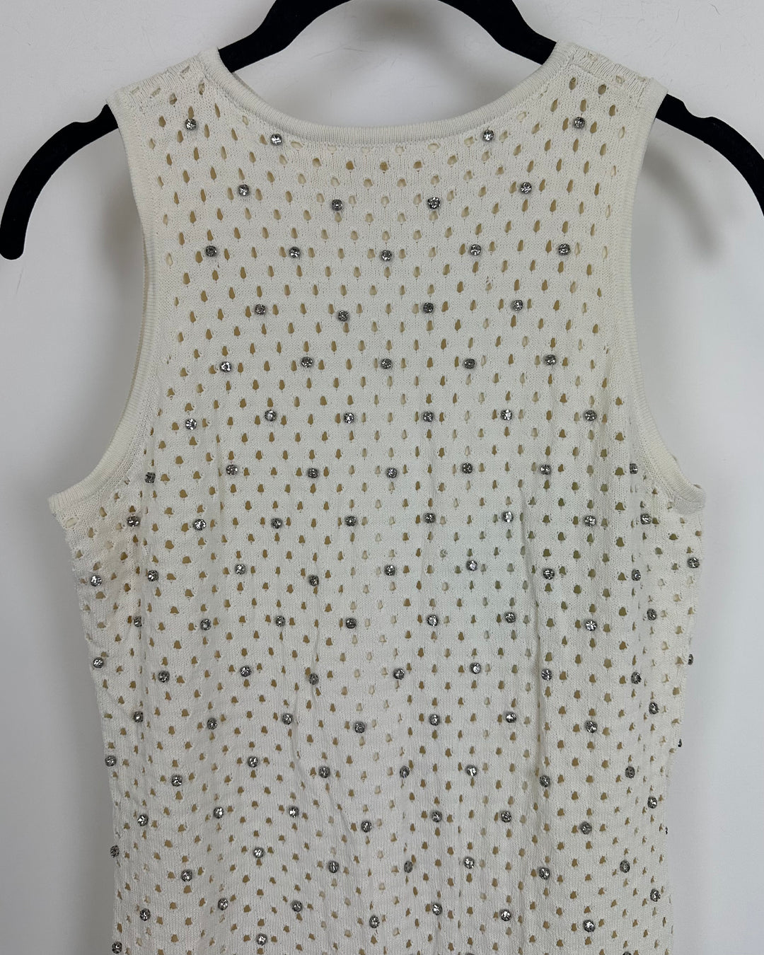White Rhinestone Dress - Size 4/6
