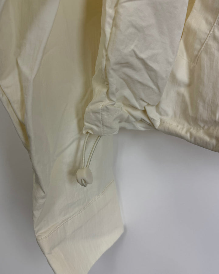 Ivory Nylon Jacket - Size 0/2, 8/10, 16/18, and 20