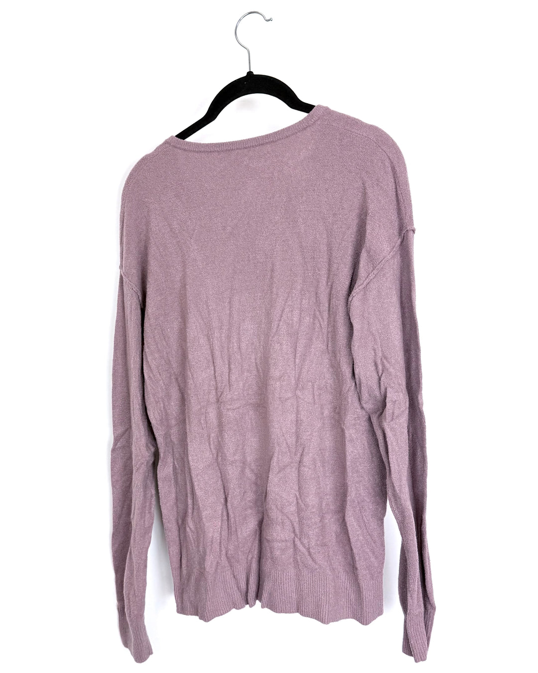 Dusty Rose V-Neckline Sweater - Size 6/8