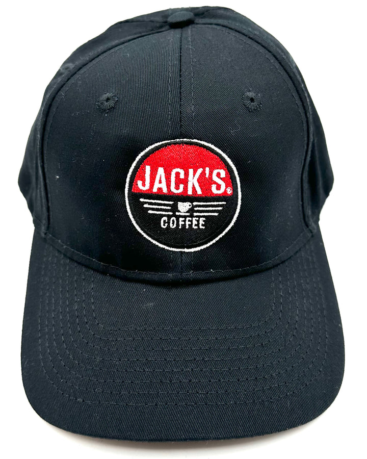 Jack's Coffee Black Embroidered Hat