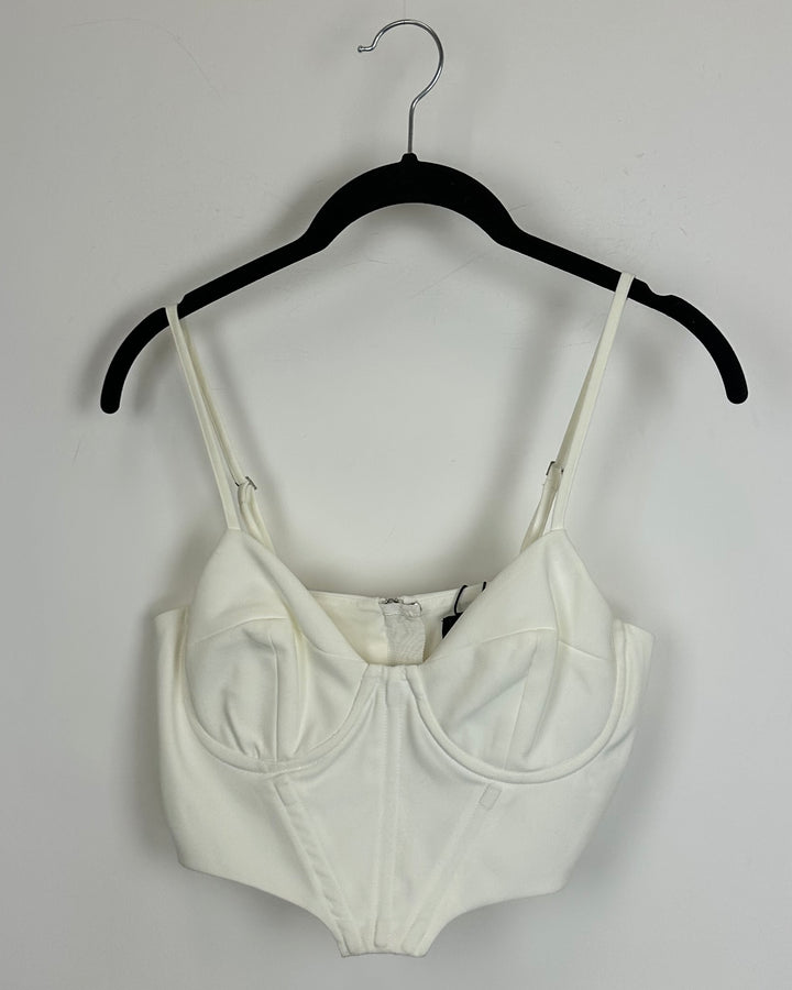 NBD Ultra Cropped Corset Top - Extra Small