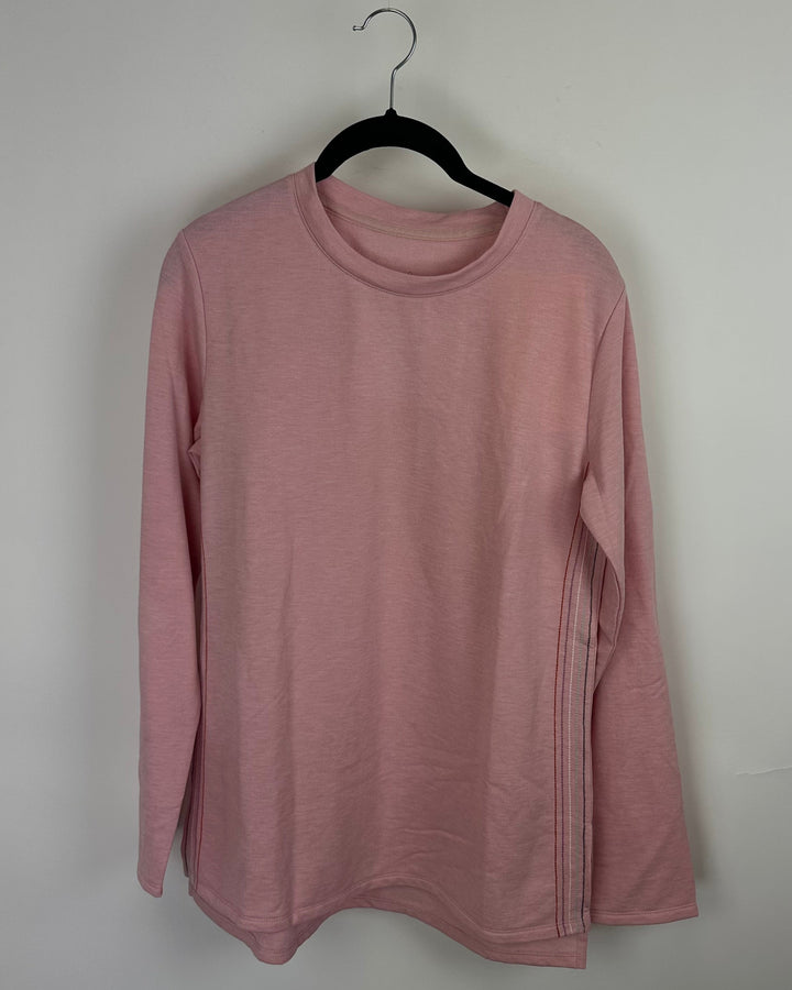 Light Pink Sleeve Top - Size 2/4