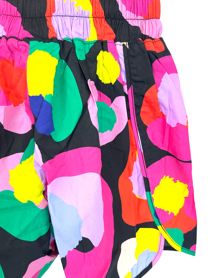 Colorful Abstract Athletic Shorts - Extra Small