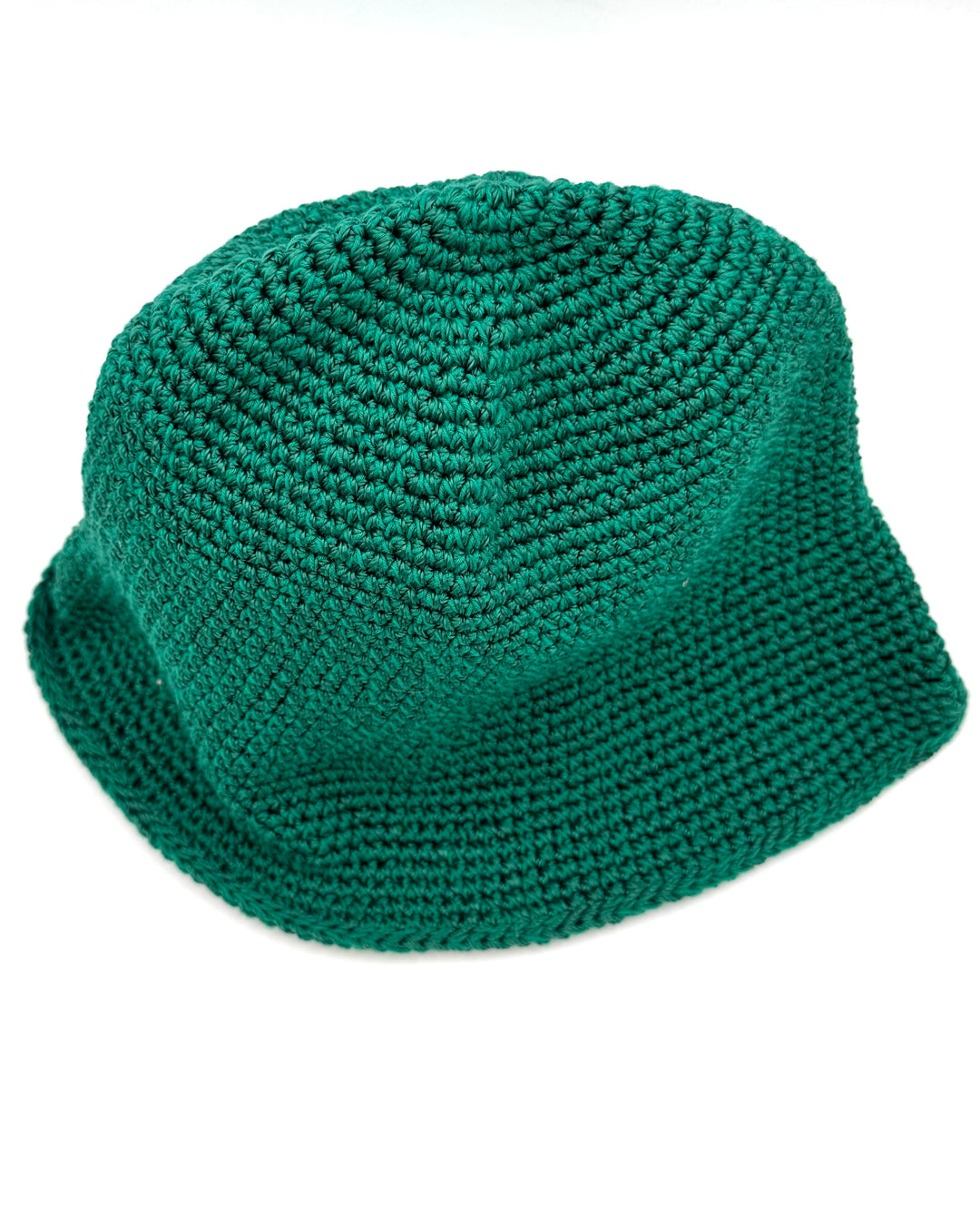 Green Crochet Bucket Hat