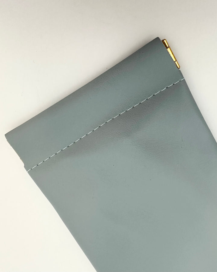 Dusty Blue Soft Sunglass Case